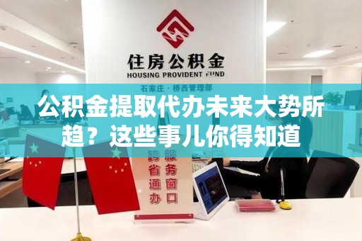 颍泉公积金提取代办未来大势所趋?这些事儿你得知道 颍泉公积金提取代办未来大势所趋?这些事儿你得知道